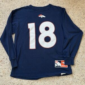 Denver Broncos #18 long sleeve